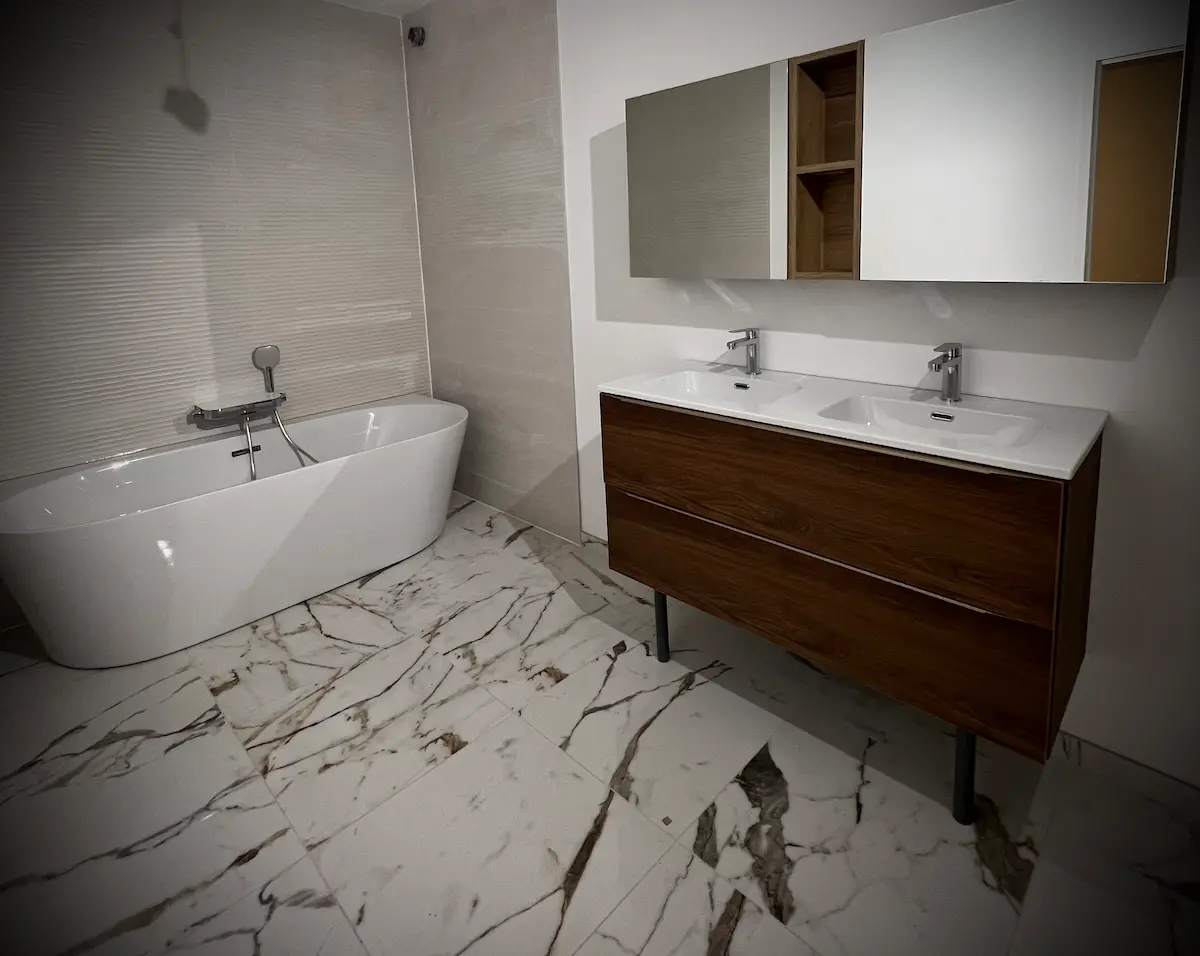 Rénovation complète d'une salle de bain